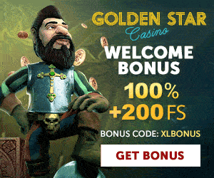 Golden Star Casino med de bedste gratis velkomst bonusser